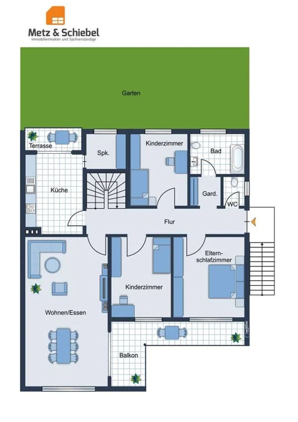 Immobilie in Bubenheim - Einfamilienhaus mit Einliegerwohnung in ruhiger Wohnlage – Loggia mit Weitblick, Garten und Garage - Bild 1