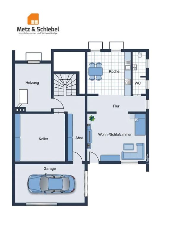 Immobilie in Bubenheim - Einfamilienhaus mit Einliegerwohnung in ruhiger Wohnlage – Loggia mit Weitblick, Garten und Garage - Bild 2