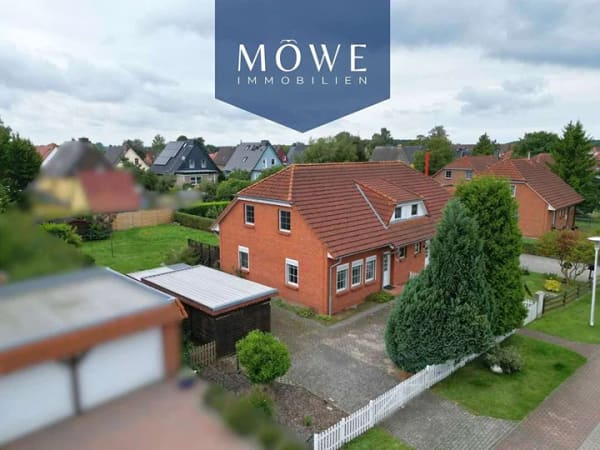 Immobilie in Barth - Doppelhaushälfte mit Gartenidylle und Carport zwischen Bodden und Darß - Bild 0