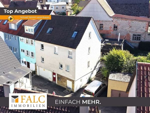 Immobilie in Obersulm - Als Familienhaus oder Wohnhaus mit 3 Einheiten nutzen! Nah am Breitenauer See! - FALC Immobilien - Bild 0