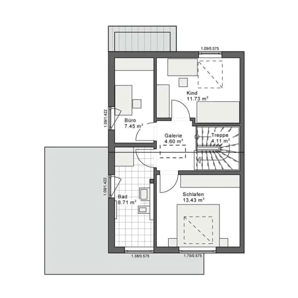 Immobilie in Bentwisch - Dein neues Kapitel: Moderne Doppelhaushälfte in Bentwisch - Bild 2