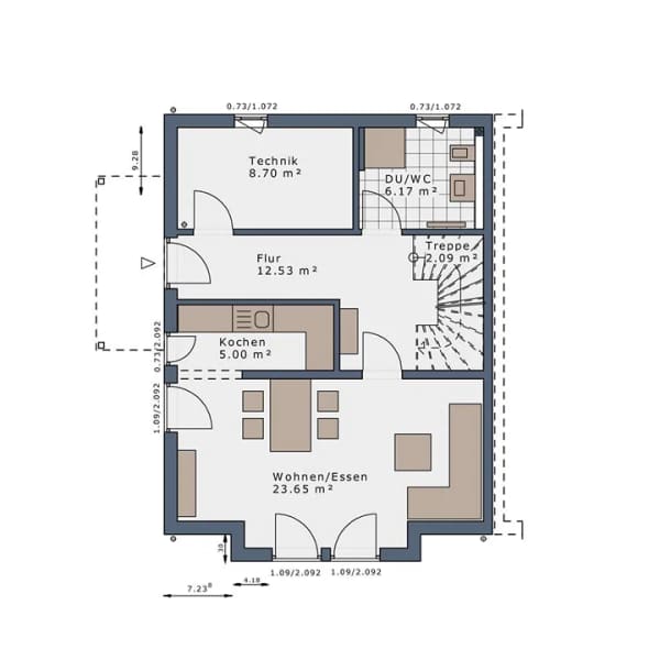 Immobilie in Bentwisch - Architektonische Brillanz: Entdecken Sie das ideale Zuhause für Anspruchsvolle - Bild 2