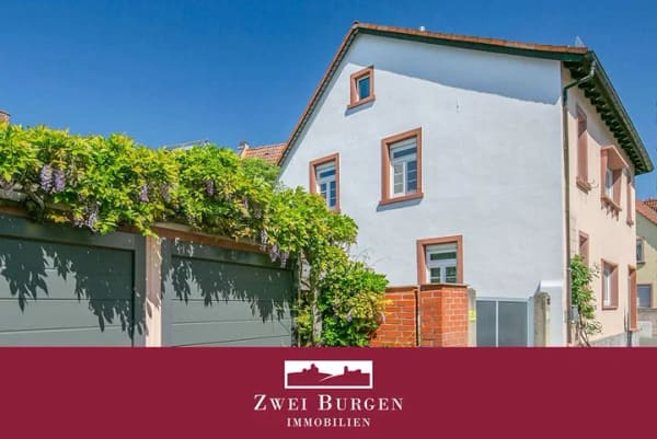 Immobilie in Viernheim - Stadthaus nach WEG mit Laden und ELW mit herrlichem Gartenhof und Garage - Bild 0