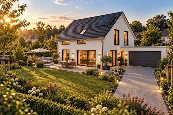 Immobilie in Sulzemoos - KFW 40 QNG Schlüsselfertiges Massivziegelhaus auf rund 140m² nähe München - Bild 0