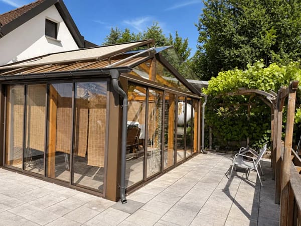 Immobilie in Wernberg-Köblitz - Doppelhaushälfte mit unverbaubarem Burgblick, 2 Wintergärten & großem Grundstück - Bild 4