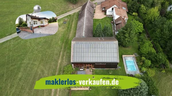Immobilie in Rietz-Neuendorf - Dreiseitenhof + Platz für alles + PV Anlage + Pool - Bild 0
