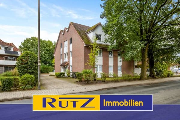 Immobilie in Ganderkesee - Ganderkesee-Ort | Vermietete 3 Zi.-Wohnung im Erdgeschoss mit Terrasse und Stellplatz - Bild 0