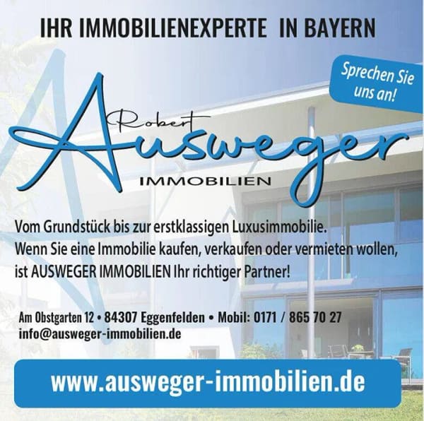 Immobilie in Eggenfelden - Schöne Wohnung mit Aufzug, ca. 70 m²  WNF. und Tiefgarage für Kapital-/Privatnutzung in Eggenfelden - Bild 0