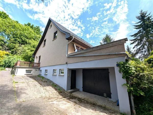 Immobilie in Markersdorf - gemütliches Einfamilienhaus und 1034 qm Grundtsück in Schöpstal bei Görlitz mit großer Garage - Bild 1