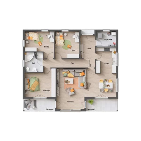 Immobilie in Roklum - Mit Grundstück: Ihr Bungalow mit hohem Komfort in Roklum - Bild 4