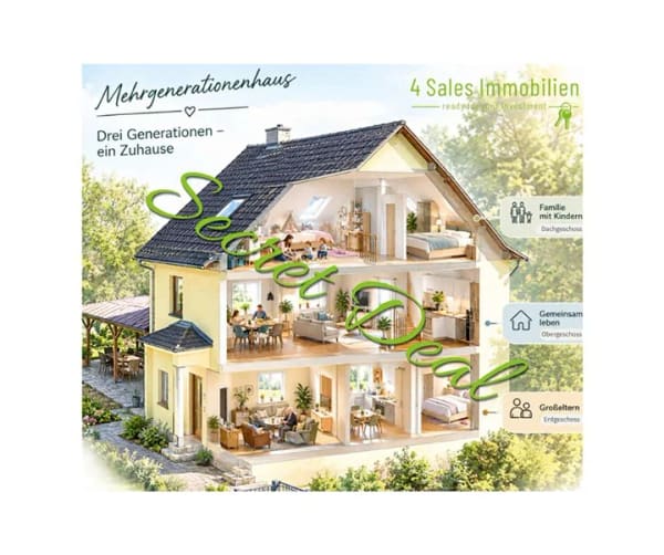 Immobilie in Bahretal - Großzügiges Mehrgenerationenhaus mit weitläufigem Grundstück – viel Raum für Ihre Wohnträume - Bild 0