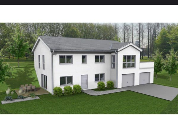 Immobilie in Erlabrunn - NEUBAUPROJEKT 200 m² Haus mit Einliegerwohnung inkl. 700 m² Grundstück & Doppelgarage - Bild 0