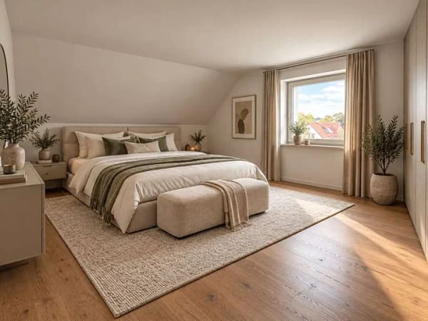 Immobilie in Obertraubling - Wunderschöne DG-Wohnung zum Erstbezug - Bild 1