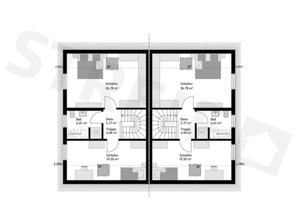 Immobilie in Grafing bei München - Doppelhaus in Grafing mit 10 Zimmern und 280 m² Wohnfläche - Bild 2