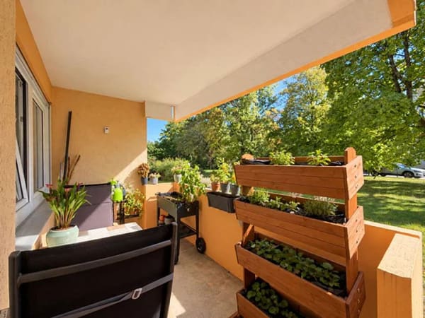 Immobilie in Vaterstetten - Gut vermietete 2 ZKB-Wohnung mit Südbalkon in Baldham - Bild 4