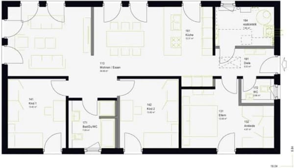 Immobilie in Euerbach - 119 m² - modernes Wohnen auf einer Ebene - Bild 0
