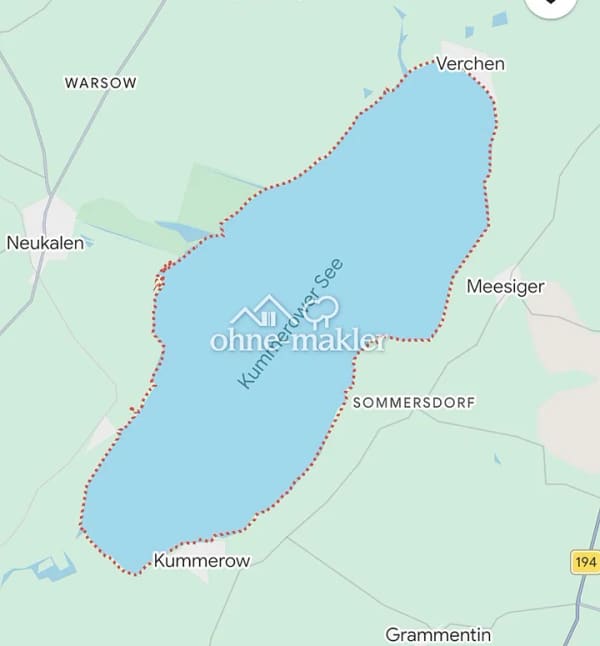 Immobilie in Sommersdorf - Ferienhaus mit Bootsplatz und Motorboot / Trailer - Bild 2