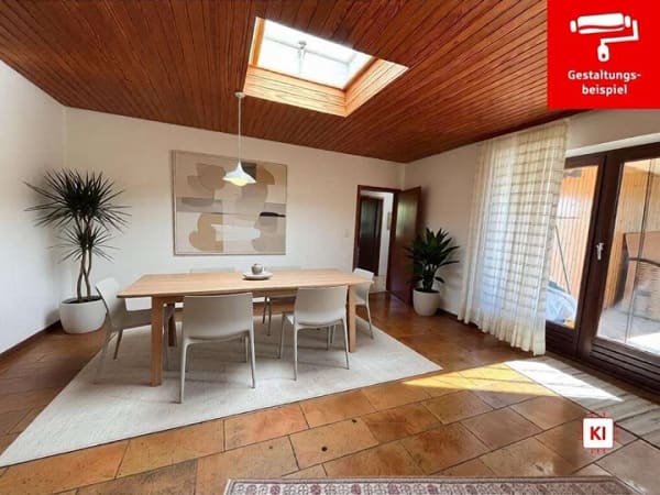 Immobilie in Oberviechtach - Familienbungalow mit Keller & großem Grundstück - Bild 1