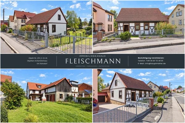 Immobilie in Kühndorf - Einfamilienhaus freistehend in Kühndorf - Bild 0