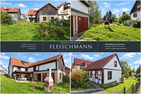 Immobilie in Kühndorf - Einfamilienhaus freistehend in Kühndorf - Bild 1