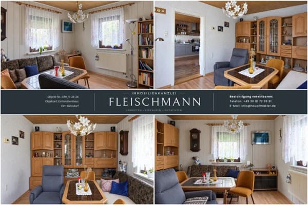Immobilie in Kühndorf - Einfamilienhaus freistehend in Kühndorf - Bild 3