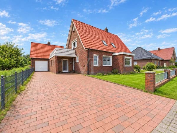 Immobilie in Osteel - Einfamilienhaus mit Potenzial zur Verwirklichung Ihrer Träume. Garage und zus. Anbau als Nutzfläche - Bild 1