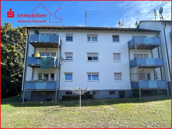 Immobilie in Elztal - Kapitalanlage! Gut geschnittene 3-Zimmer-Eigentumswohnung
(vermietet) in Elztal-Dallau - Bild 0