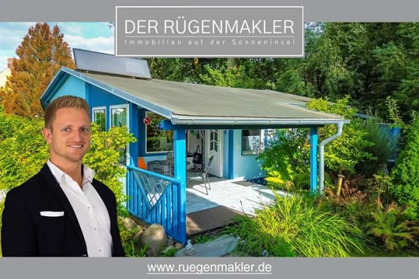 Immobilie in Garz/Rügen - Ihr Stück vom Glück - ruhig gelegener Bungalow in grüner Idylle in 18574 Groß Schoritz auf Rügen - Bild 0