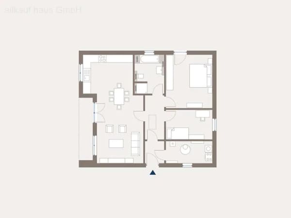 Immobilie in Kraftsdorf - Zeitgemäßer Bungalow mit geschützter Terrasse - Ihr neues Zuhause zum Wohlfühlen - Bild 1