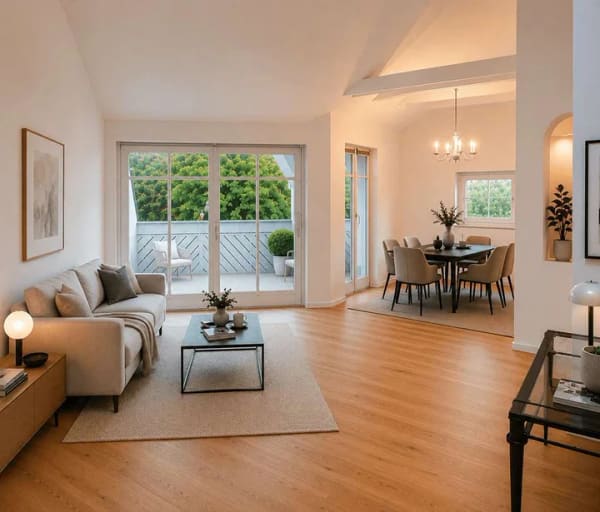 Immobilie in Neubiberg - Lichtdurchflutete 2-Zimmer-Dachgeschosswohnung - Bild 2