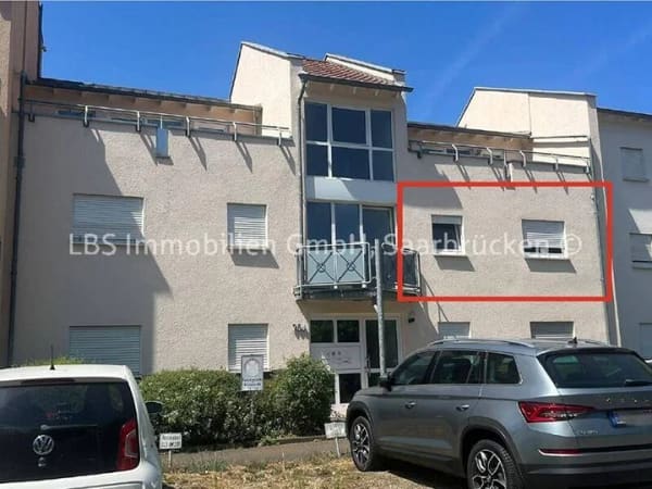 Immobilie in Dillingen/Saar - Gemütliche 2-Zimmer-Wohnung mit offenem Wohnkonzept und Balkon - 72 m² - Stellplatz - Bild 0