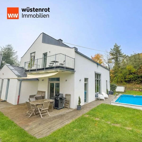 Immobilie in Flacht - Architektenhaus in ruhiger Lage , modernes Wohnen auf großzügigem Grundstück in Flacht - Bild 0