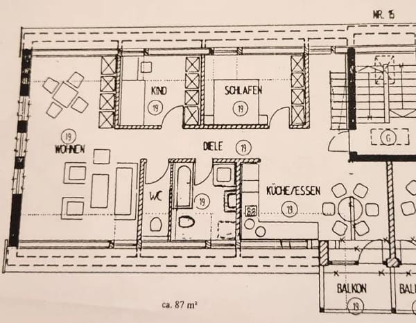 Immobilie in Bad Tölz - 101 m² Dachgeschosswohnung mit Südbalkon – viel Platz und Potenzial in Bad Tölz - Bild 1