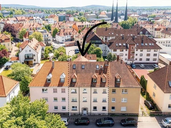 Immobilie in Bayreuth - Kapitalanlage Bayreuth: Voll vermietetes Mehrfamilienhaus mit ca. 5,54 % Bruttomietrendite - Bild 0