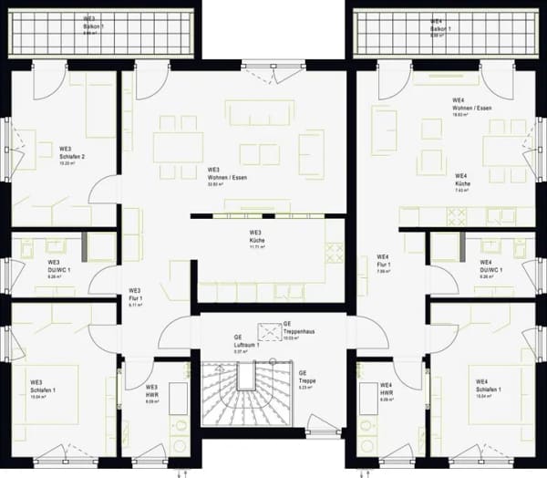 Immobilie in Sonnenbühl - 4 Parteienhaus - perfekte Kapitalanlage von Massa Haus - Bild 3