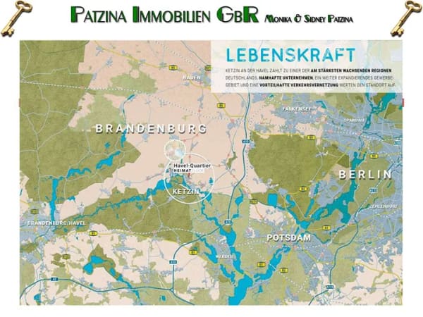 Immobilie in Ketzin/Havel - Familienfreundliche  4-Zimmerwohnung in gehobener Ausstattung in Ketzin - Bild 2