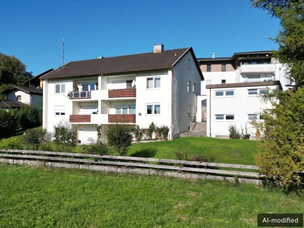 Immobilie in Freilassing - Teilvermietetes Mehrfamilienhaus in sehr schöner Lage mit großzügigem Grundstück und Alpenblick - Bild 1