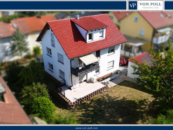 Immobilie in Memmelsdorf - Gepflegtes Dreifamilienhaus – vielseitiges Wohnkonzept für Eigennutzer und Kapitalanleger - Bild 0