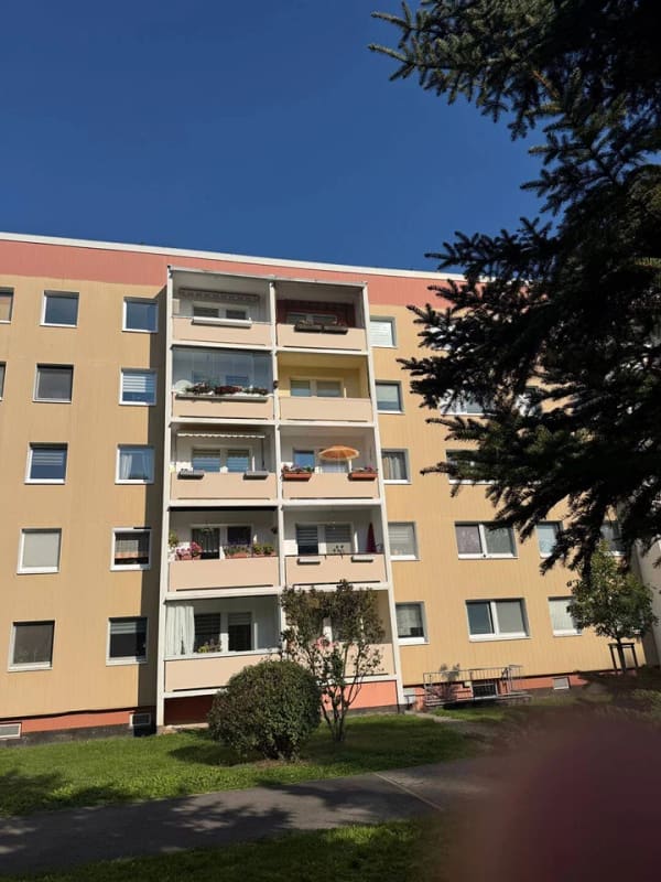 Immobilie in Gera - Attraktive 4-Zimmer-Wohnung mit Südbalkon zum Selbstgestalten – günstiger Kaufpreis in Gera-Lusan! - Bild 2
