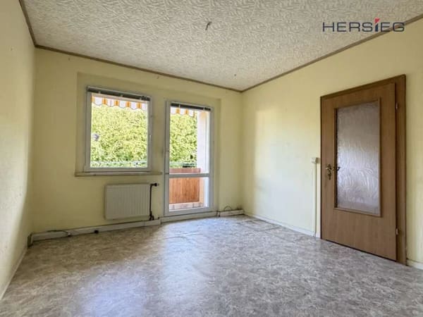 Immobilie in Sehmatal - Geräumige 2-Zimmer Eigentumswohnung mit Balkon - Bild 1