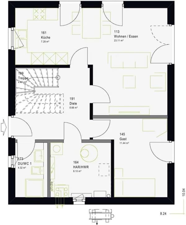 Immobilie in Baltmannsweiler - Ihr neues Zuhause wartet auf Sie - massa haus LifeStyle 13.02 S - Bild 3