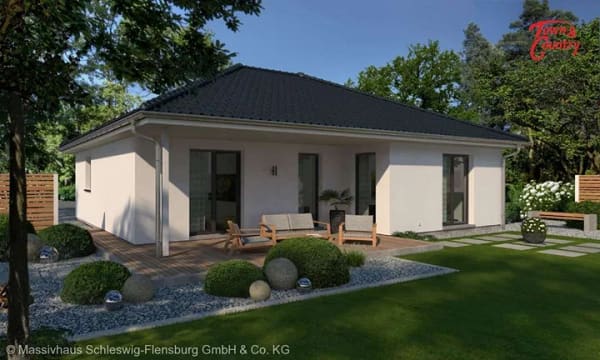 Immobilie in Nordermeldorf - Ihr neuer Lebensmittelpunkt – eleganter Winkelbungalow mit Flair - Bild 1