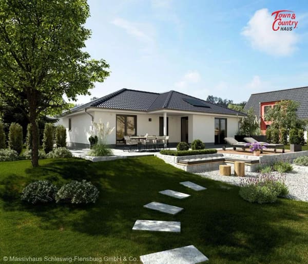 Immobilie in Nordermeldorf - Ihr neuer Lebensmittelpunkt – eleganter Winkelbungalow mit Flair - Bild 3