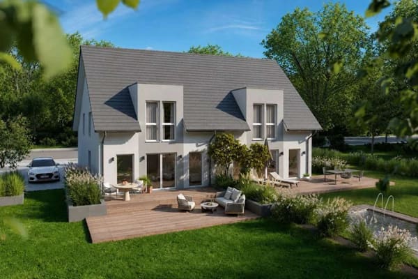 Immobilie in Elsdorf-Westermühlen - ** Doppelhaus zum Verlieben - Partnerlook mit Potenzial ** - Bild 1