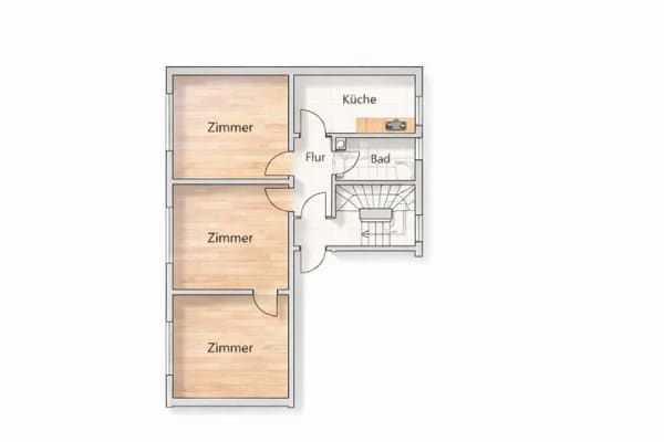 Immobilie in Hofheim am Taunus - Langfristig investieren – Vermietete 3-Zimmer-Wohnung in gefragter Zentrumslage - Bild 3