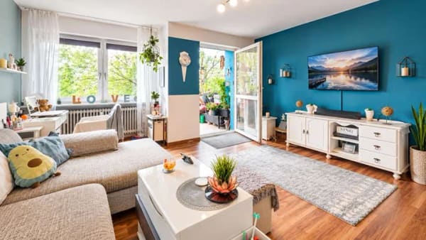 Immobilie in Zapfendorf - Solide Kapitalanlage bei Bamberg/Zapfendorf: 3-Zimmer-Wohnung mit Balkon - Bild 3