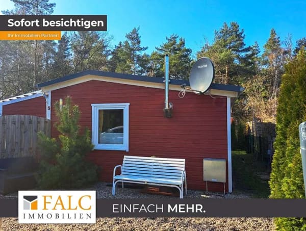 Immobilie in Hitzacker - Traumhaftes Holzhäuschen im Grünen - Bild 0