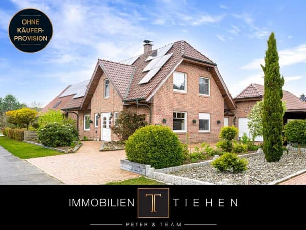 Immobilie in Haselünne - Energiegeladenes Einfamilienhaus mit Garage, Feldblick, PV-Anlage uvm. in Haselünne-Lohe - Bild 0