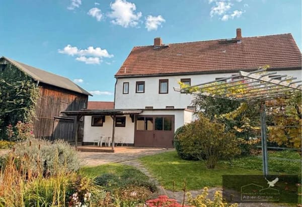 Immobilie in Kreischa - Großzügiges Familiendomizil in Kreischa: Großes Grundstück mit Wohnhaus, Werkstatt und Bauland - Bild 0