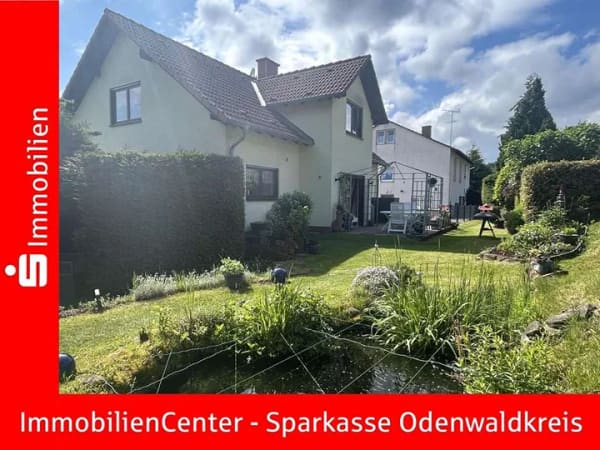 Immobilie in Mossautal - Top gepflegtes Einfamilienhaus mit ca. 5.000 m² Wiese - Bild 0